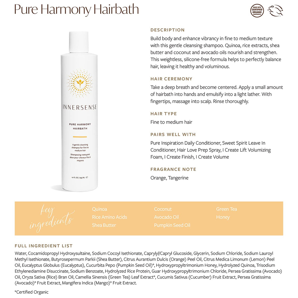 10 oz Hairbath + Daily Conditioner I7515