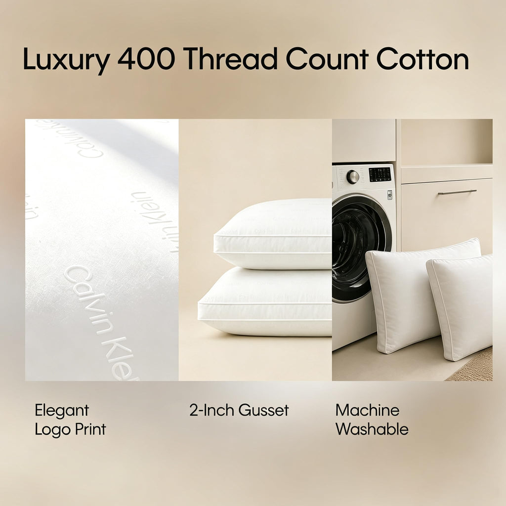 King Size Set of 2 Down Alternative Pillow R184641