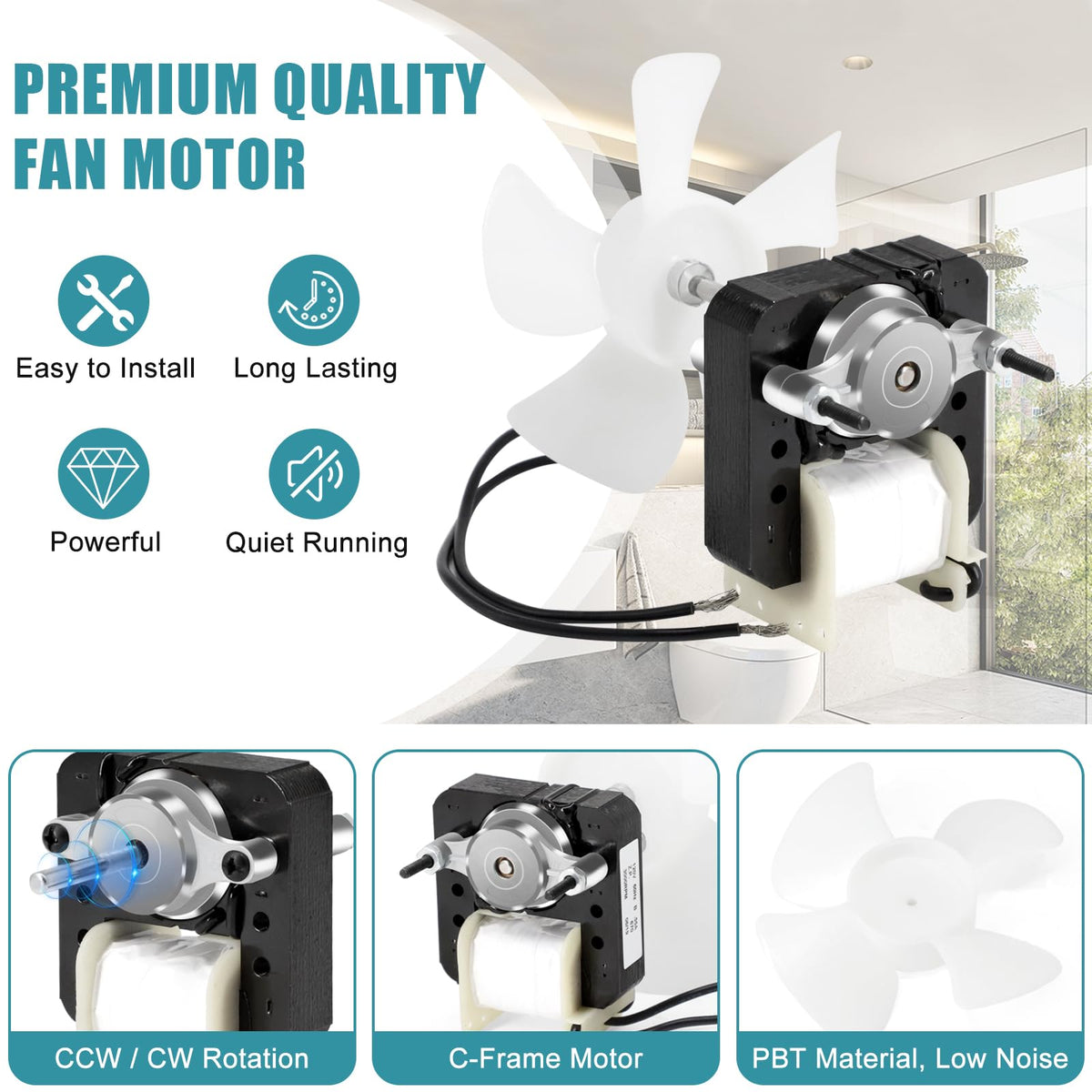 120V C-Frame Motor M516