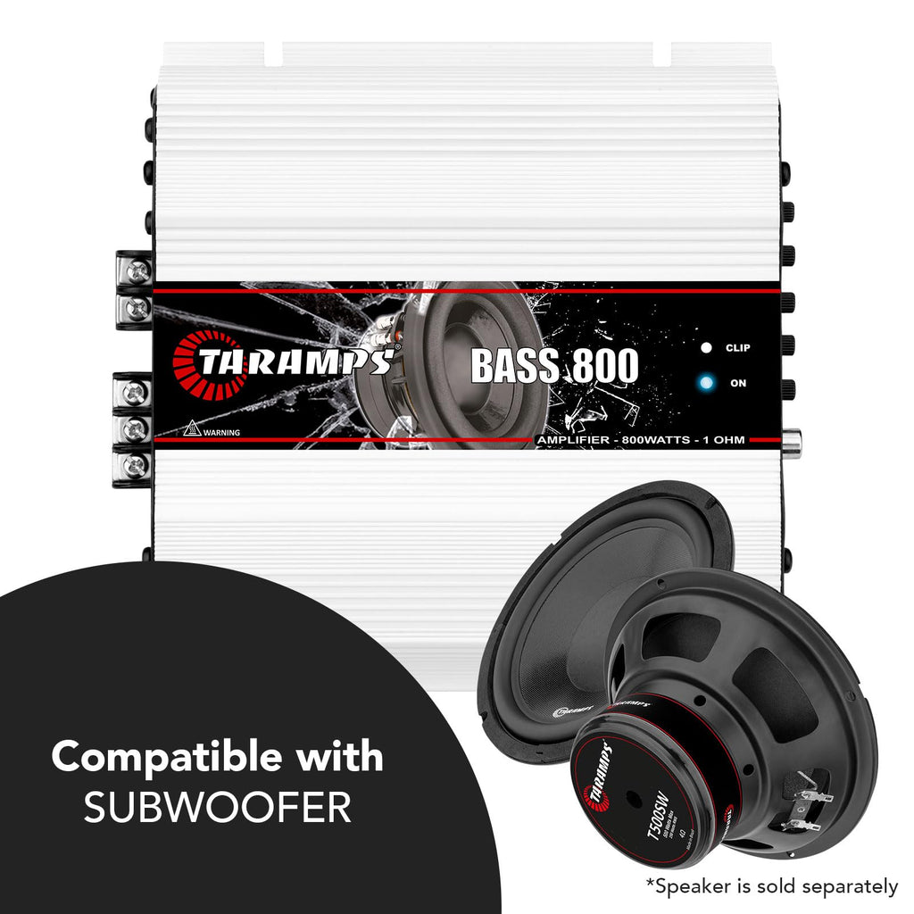 1 Ohm 800W RMS Monoblock Car Subwoofer Amplifier N3139