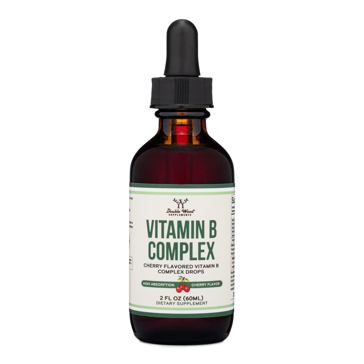 Cherry Flavor Liquid Vitamin B-Complex Drops D463