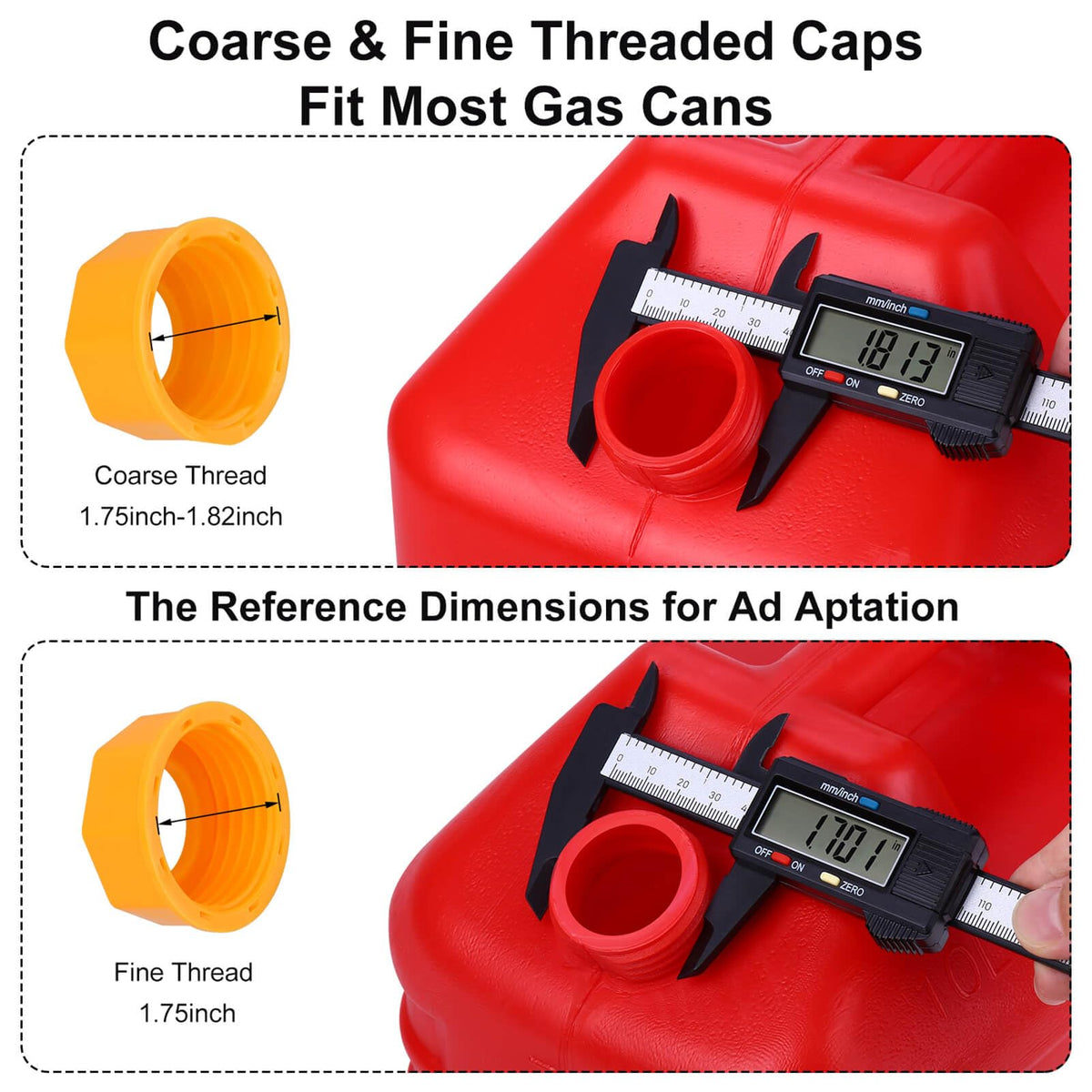 Gas Can Spout Replacement with 37 Accessories S30296