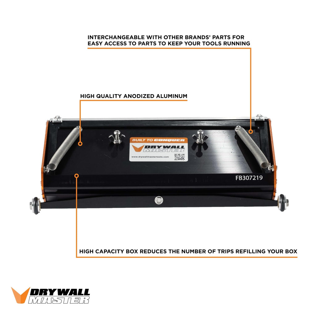 10" & 12" High Capacity Flat Box Set with Pump, Filler, and 42" 180 Sure-Stop Handle I39876