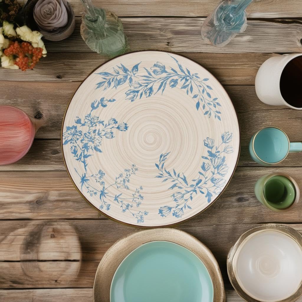 12 Piece Multicolor Dinnerware Set D2824