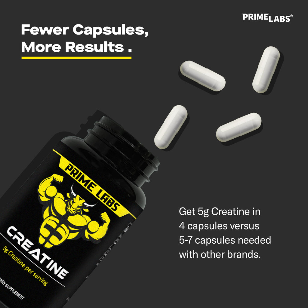 Creatine Monohydrate Capsules 5g X492947