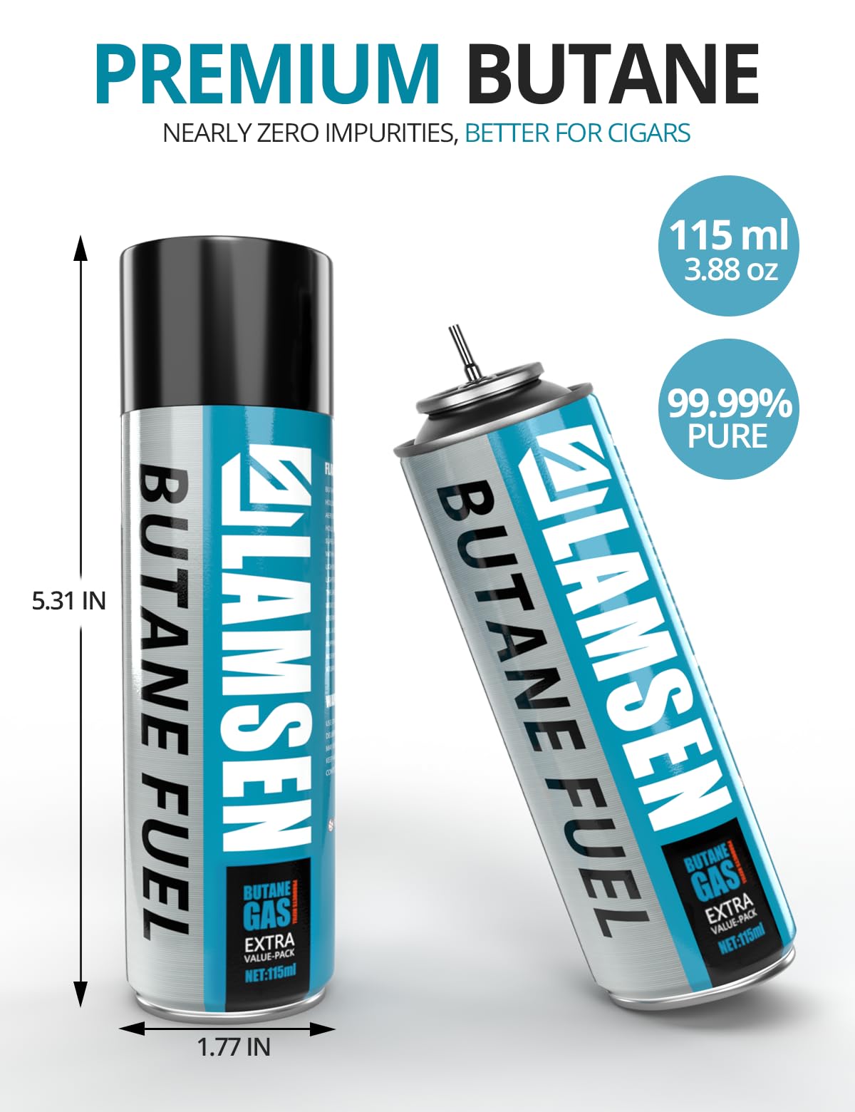 Butane Refill 115ml 3 Can L693755