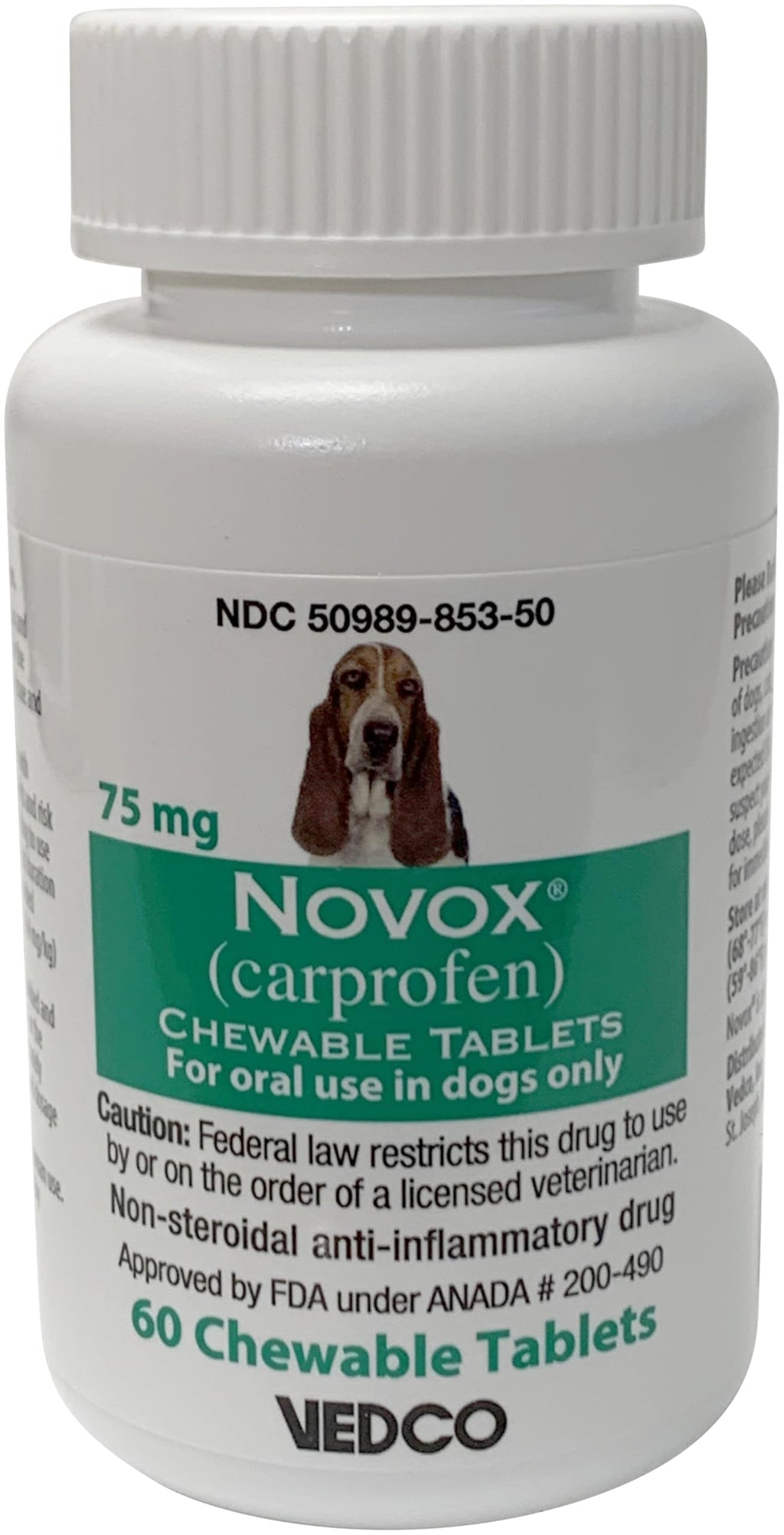 Chewable Tablets 75MG 60 CT Z8475
