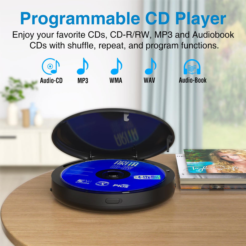 Portable CD Player with Bluetooth I9444