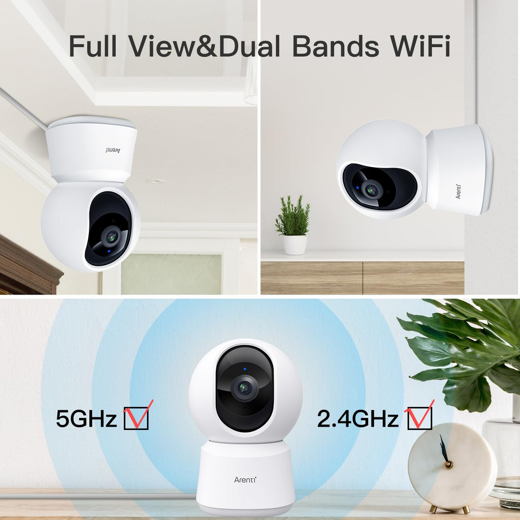 4MP 5G WiFi 6 Indoor Security Cameras M926