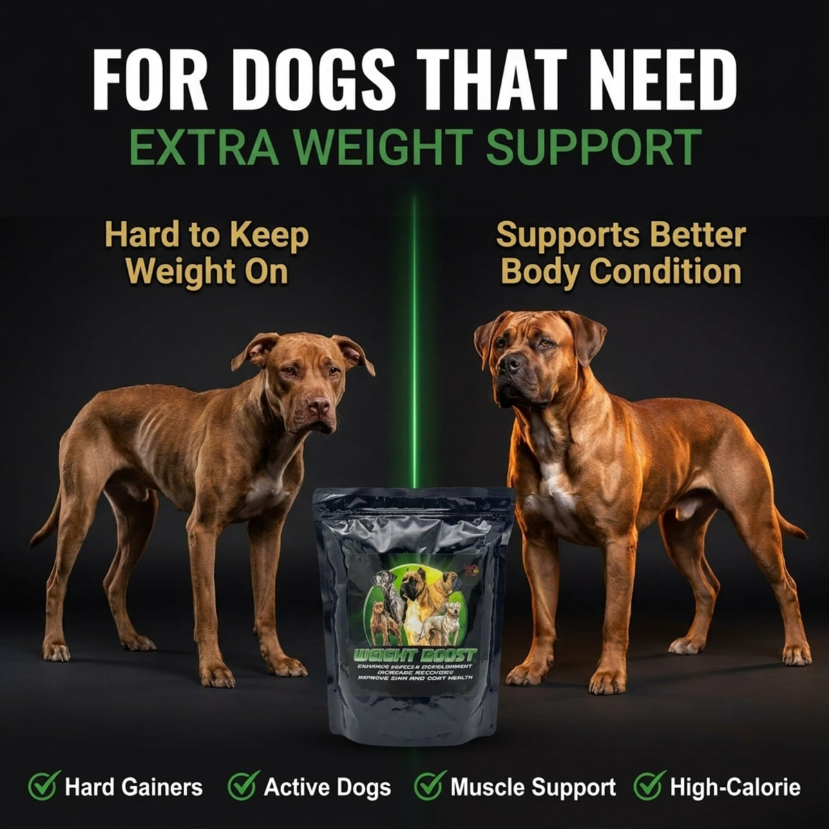 Dog Weight Protein Supplement 2 lb A332670