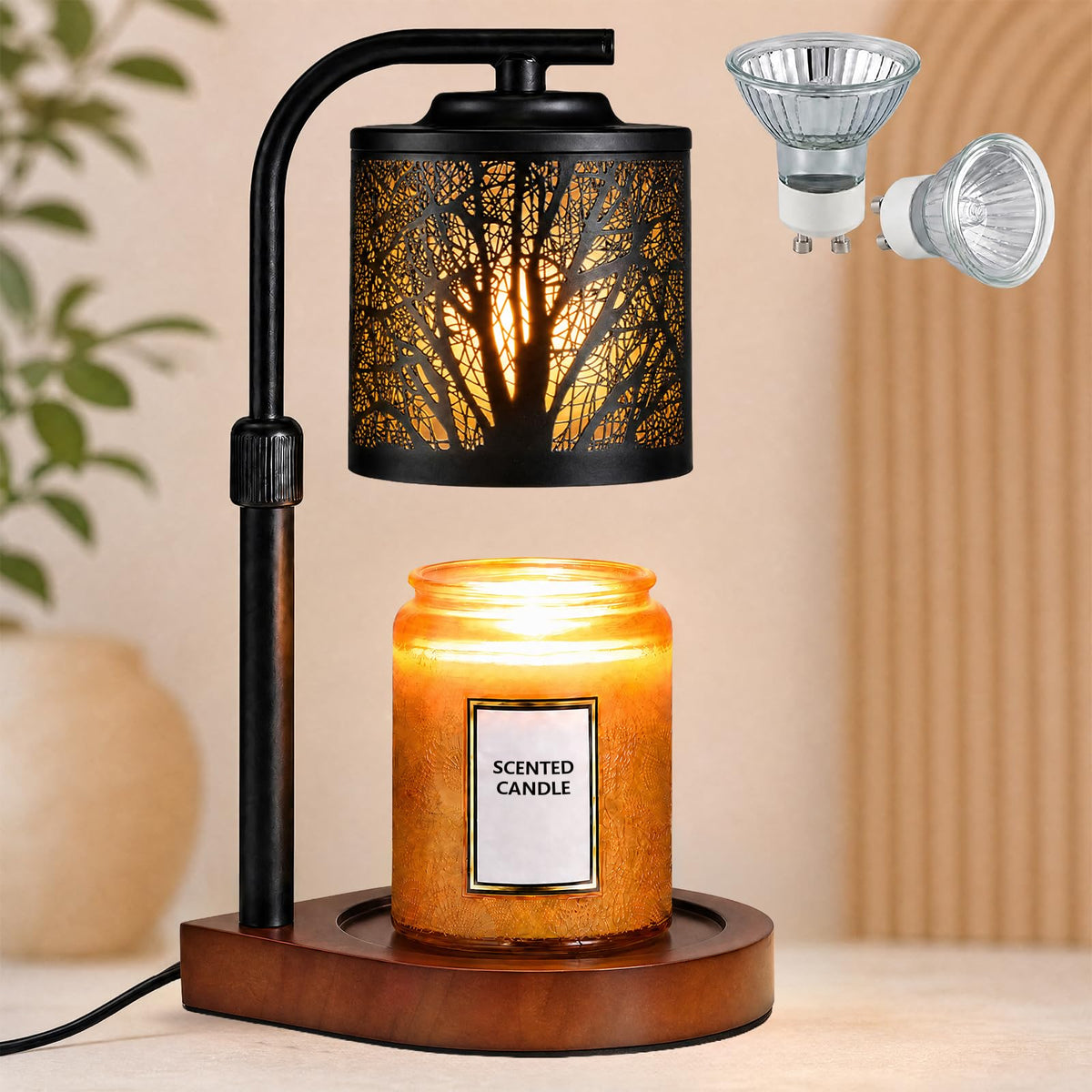 Candle Warmer Lamp with Timer & Dimmer K375