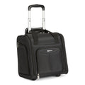 Underseat Carry-On Luggage with Wheels and Handle, 14" Rolling Travel Bag, Black X334913