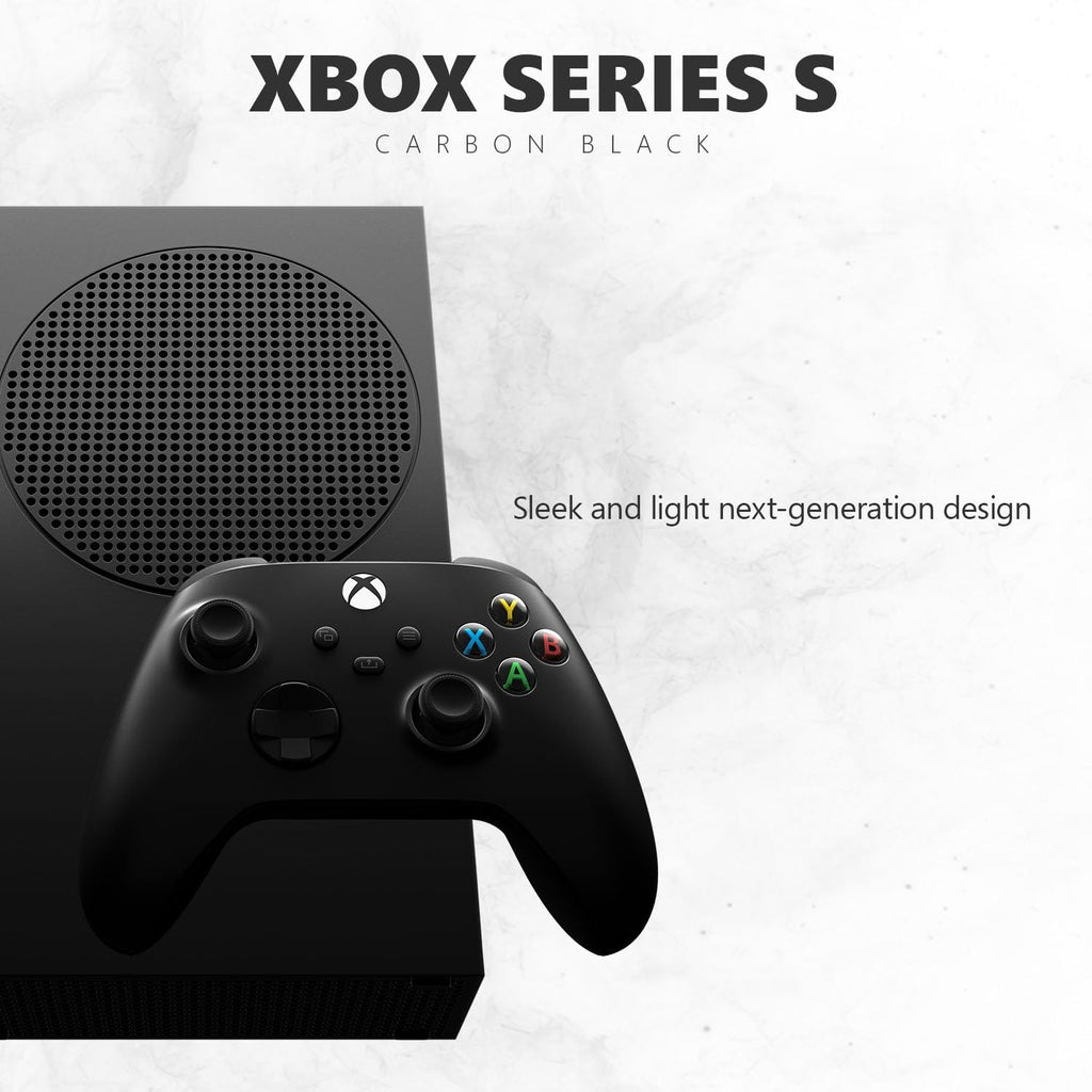 Xbox Series S 1TB SSD Console Carbon Black Wireless Controller X763