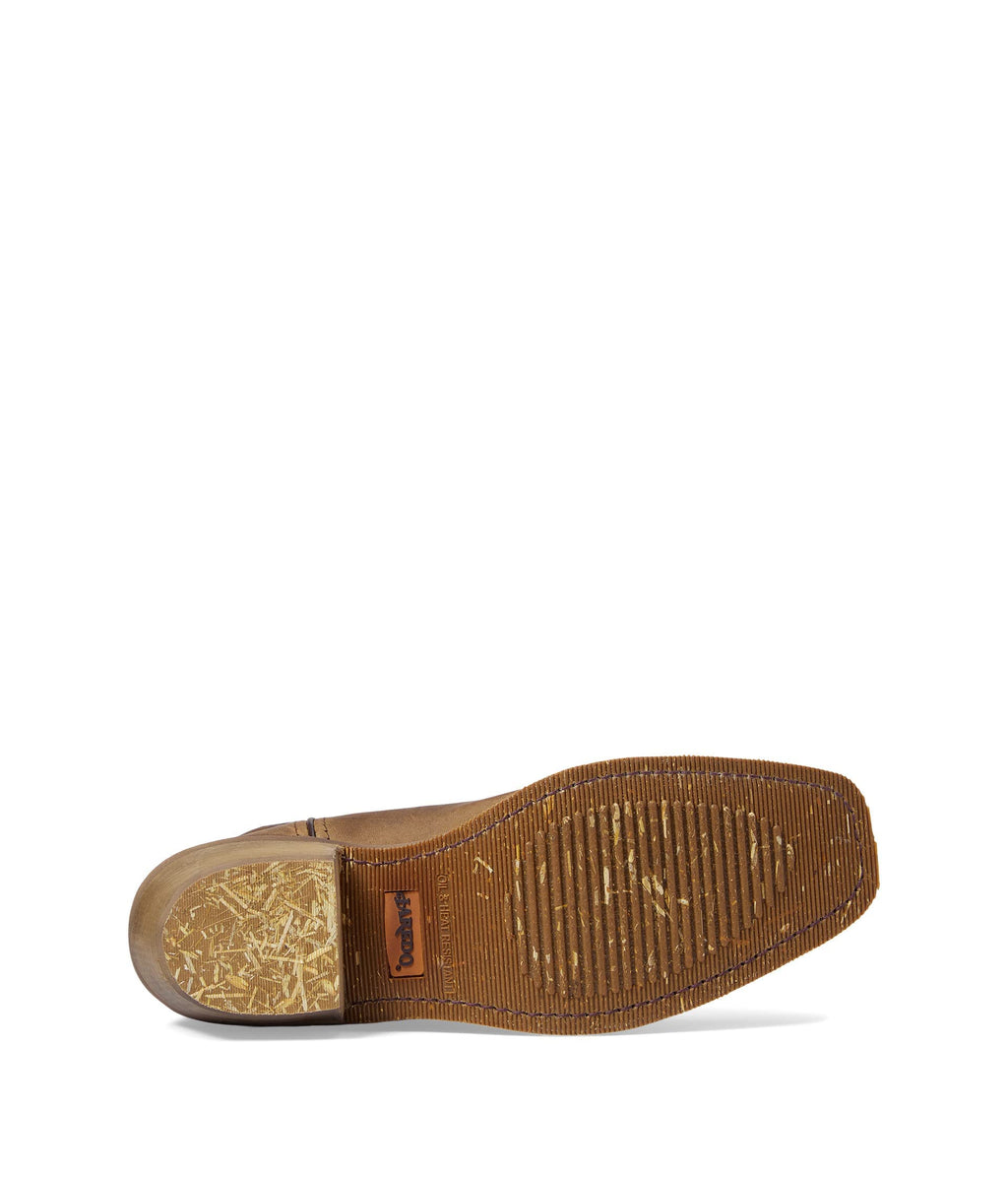 Brown Mid Calf Pull On Boots Q86045