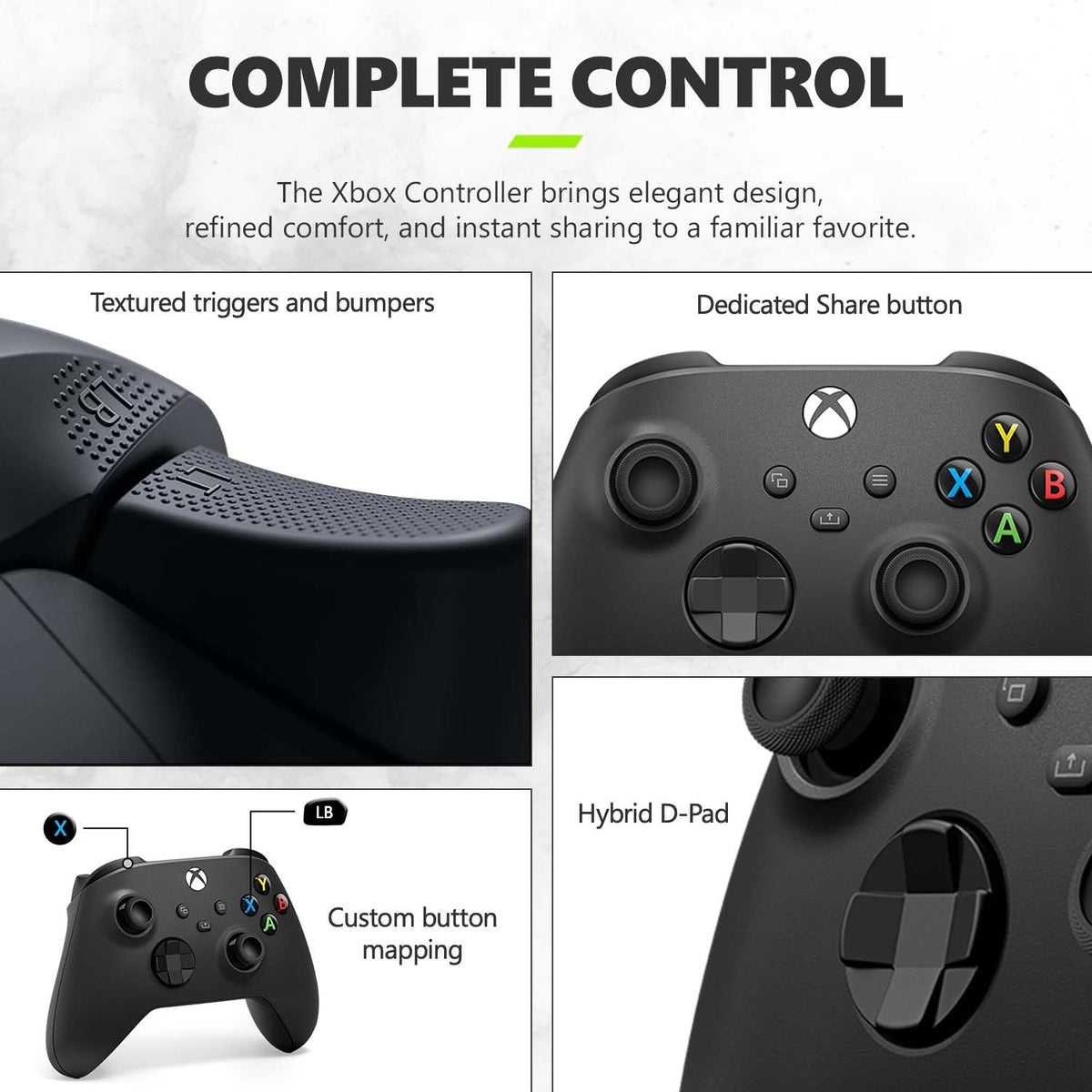 Xbox Series S 1TB SSD Console Carbon Black Wireless Controller X763