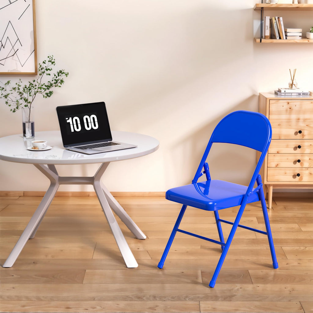 Metal Folding Chairs 4 Pack U117308