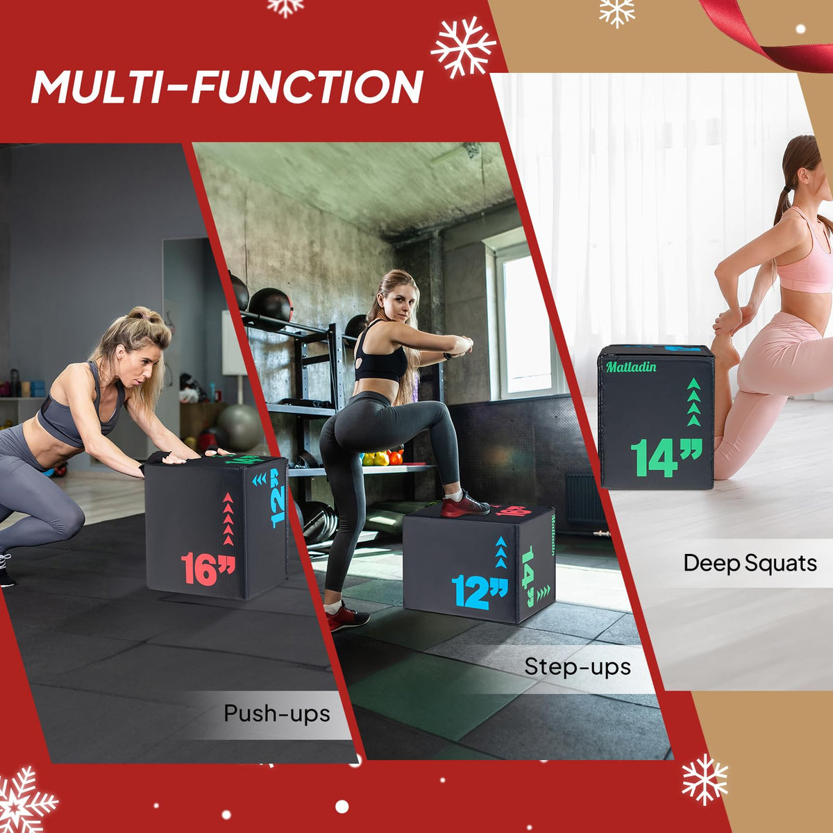 Heavy Foam 3 in 1 Plyo Box L8821