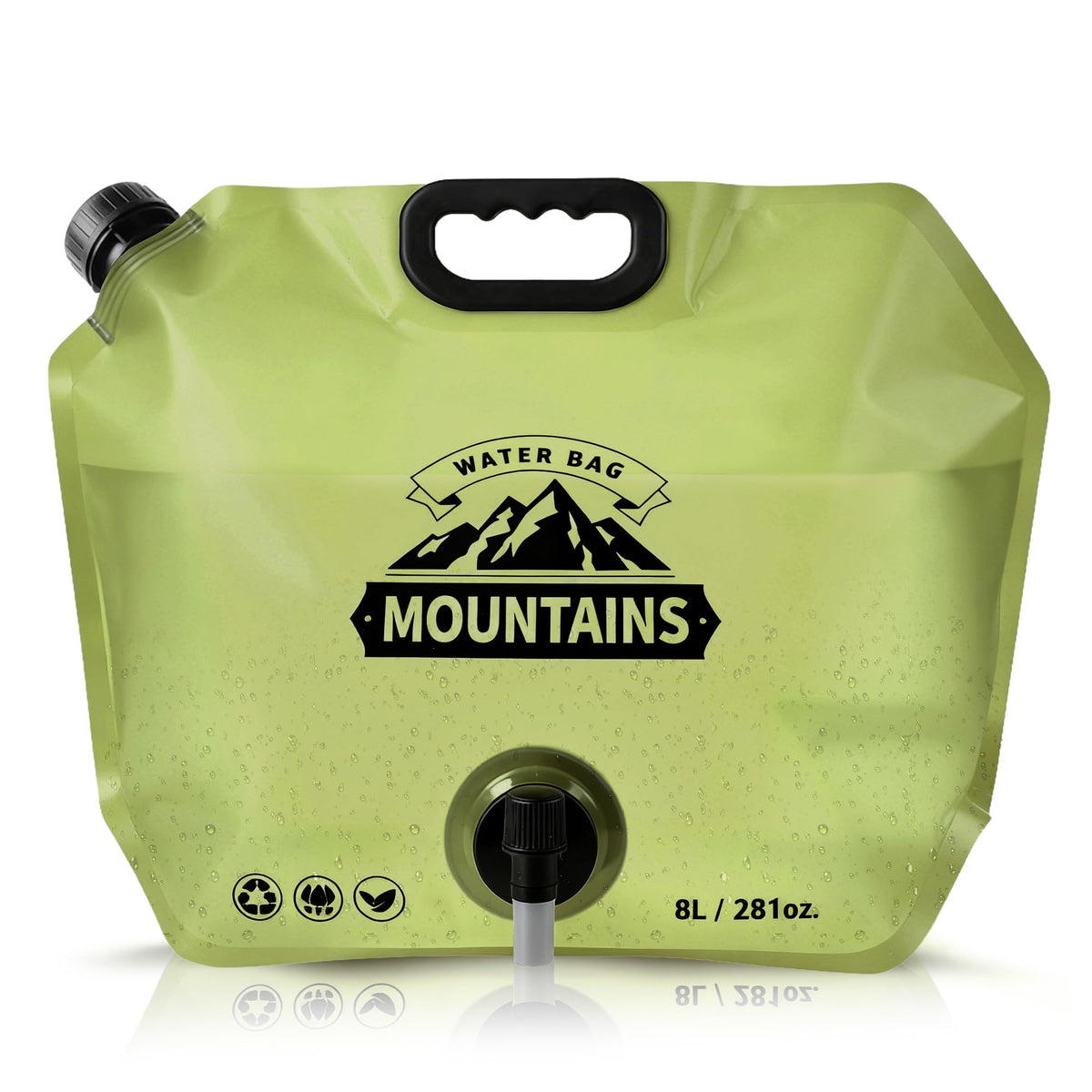 Collapsible 2 Gallon BPA-free Water Container X411