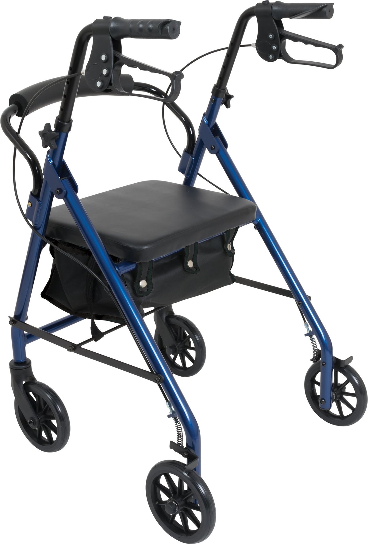 Blue Junior Aluminum Rollator with 6 Inch Wheels G257
