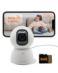 2.5K Indoor Pan-Tilt Security Camera M63889