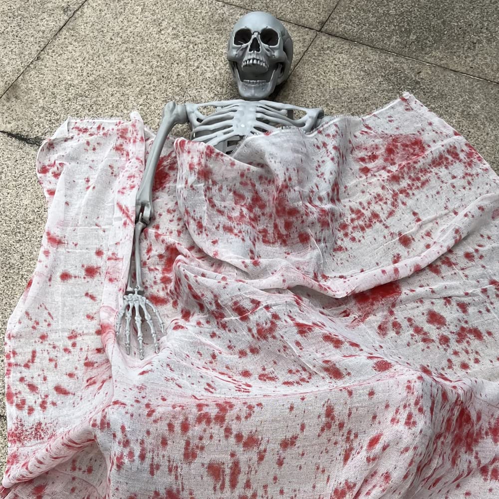 5.4Ft Life Size Human Skeleton with Movable Joints I35631