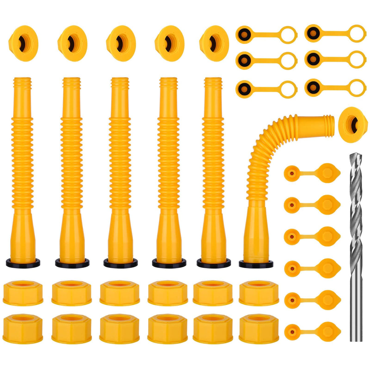 Gas Can Spout Replacement with 37 Accessories S30296
