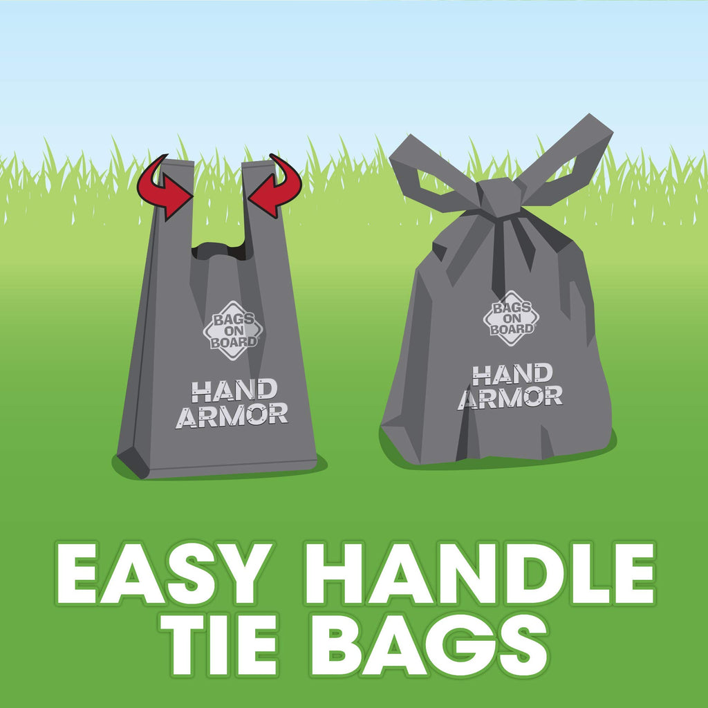 Dog Poop Bags with Easy Tie Handles, 200 Count N747769