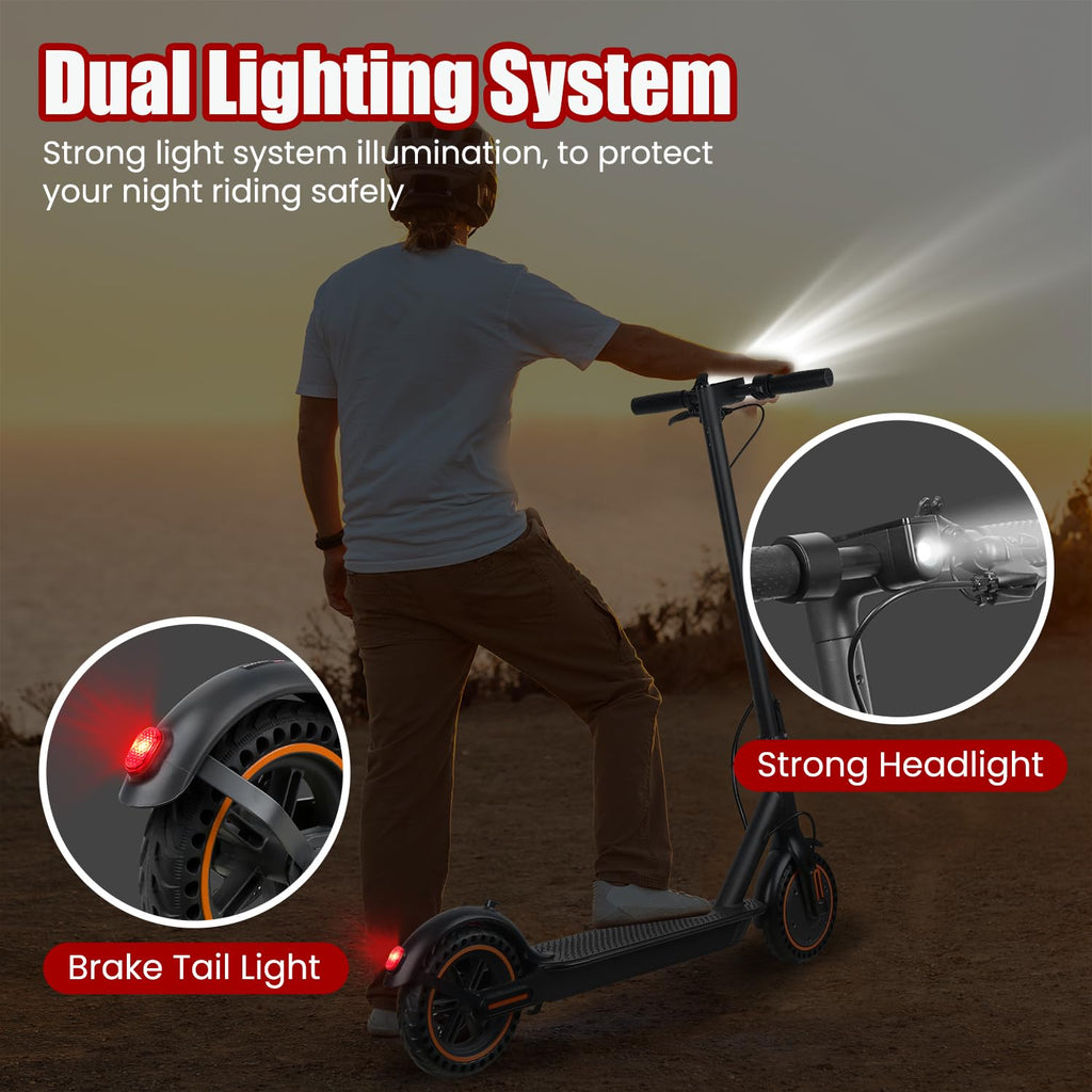 500W Foldable Electric Scooter with Dual Braking System W366