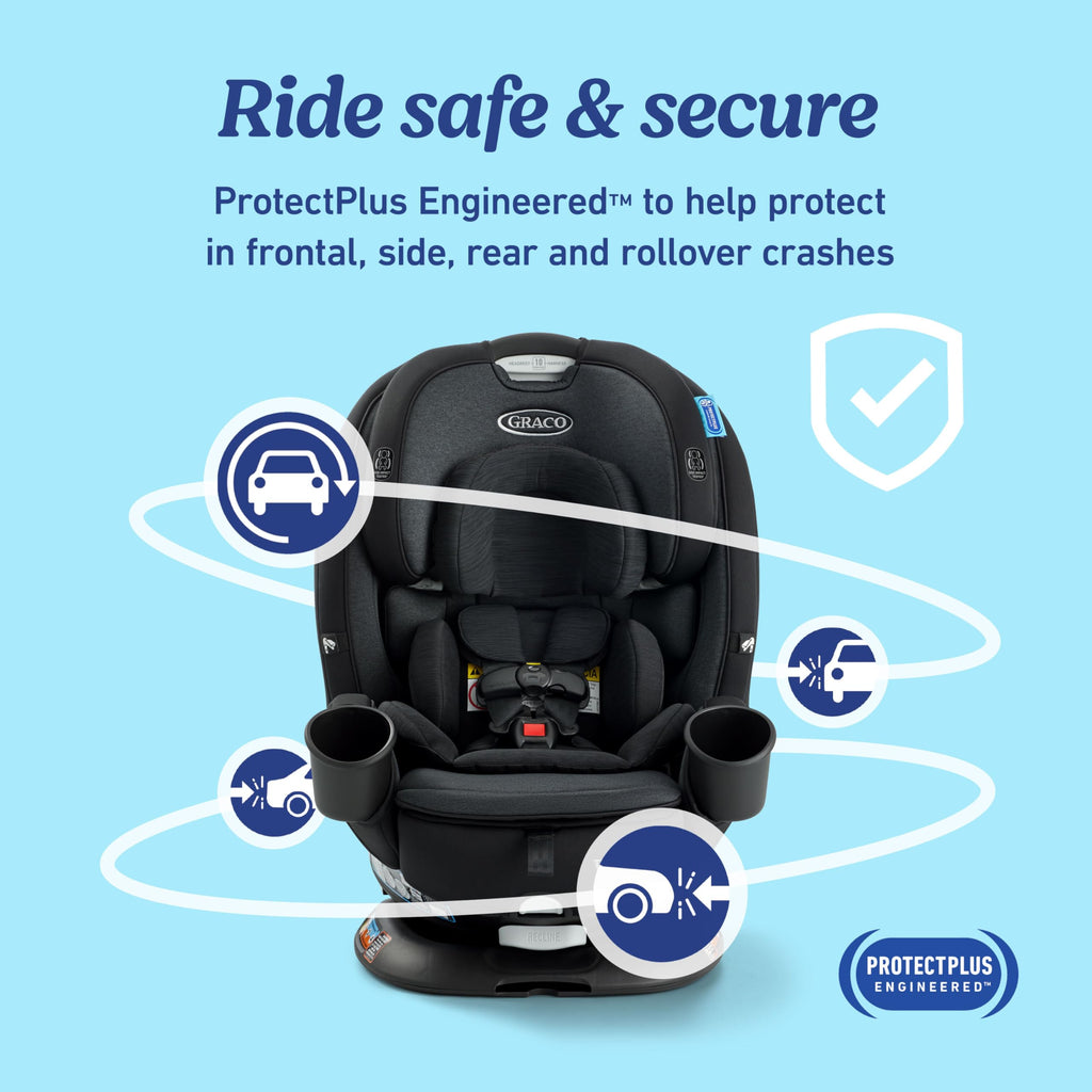 3-in-1 Rotating Convertible Car Seat A641204