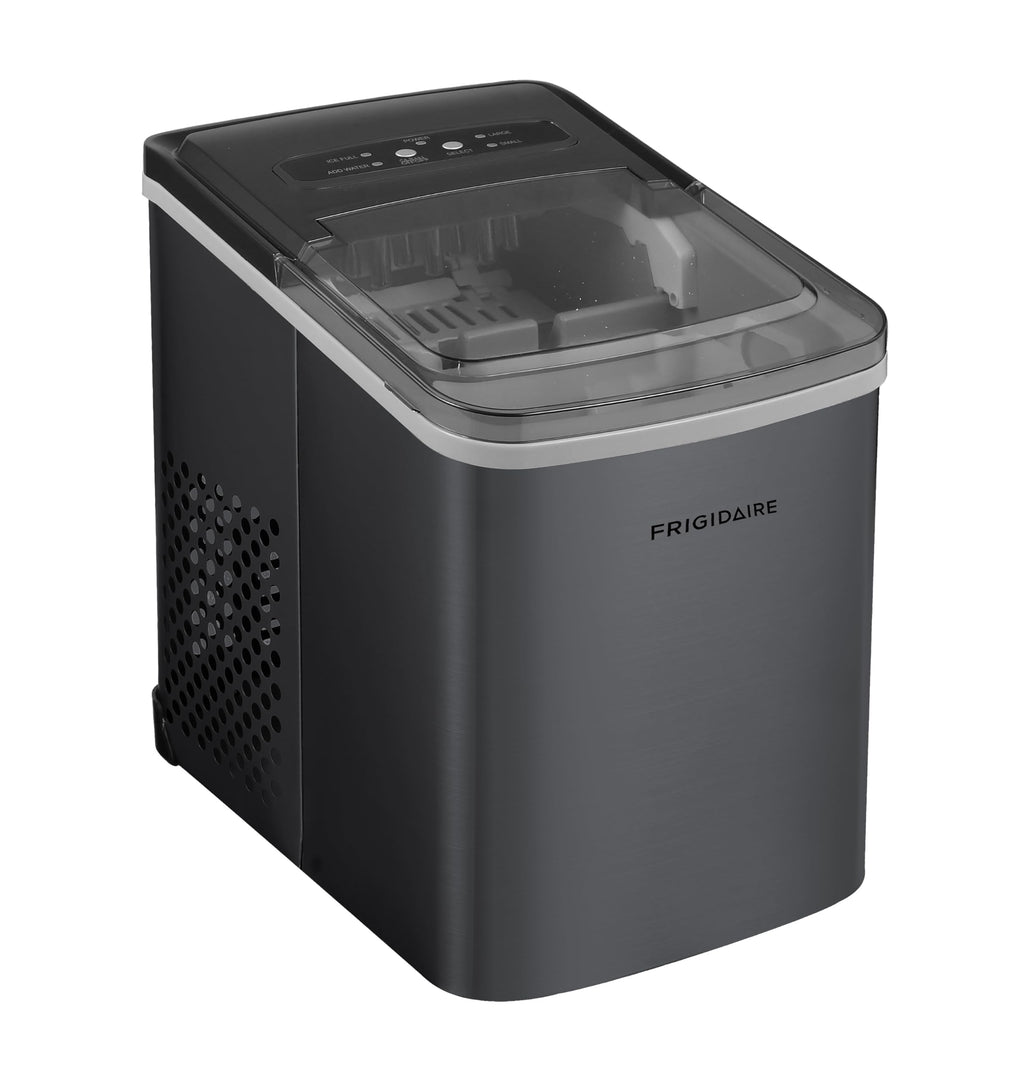 Portable 26 lb per Day Bullet Ice Maker Machine Black Stainless Steel F6451