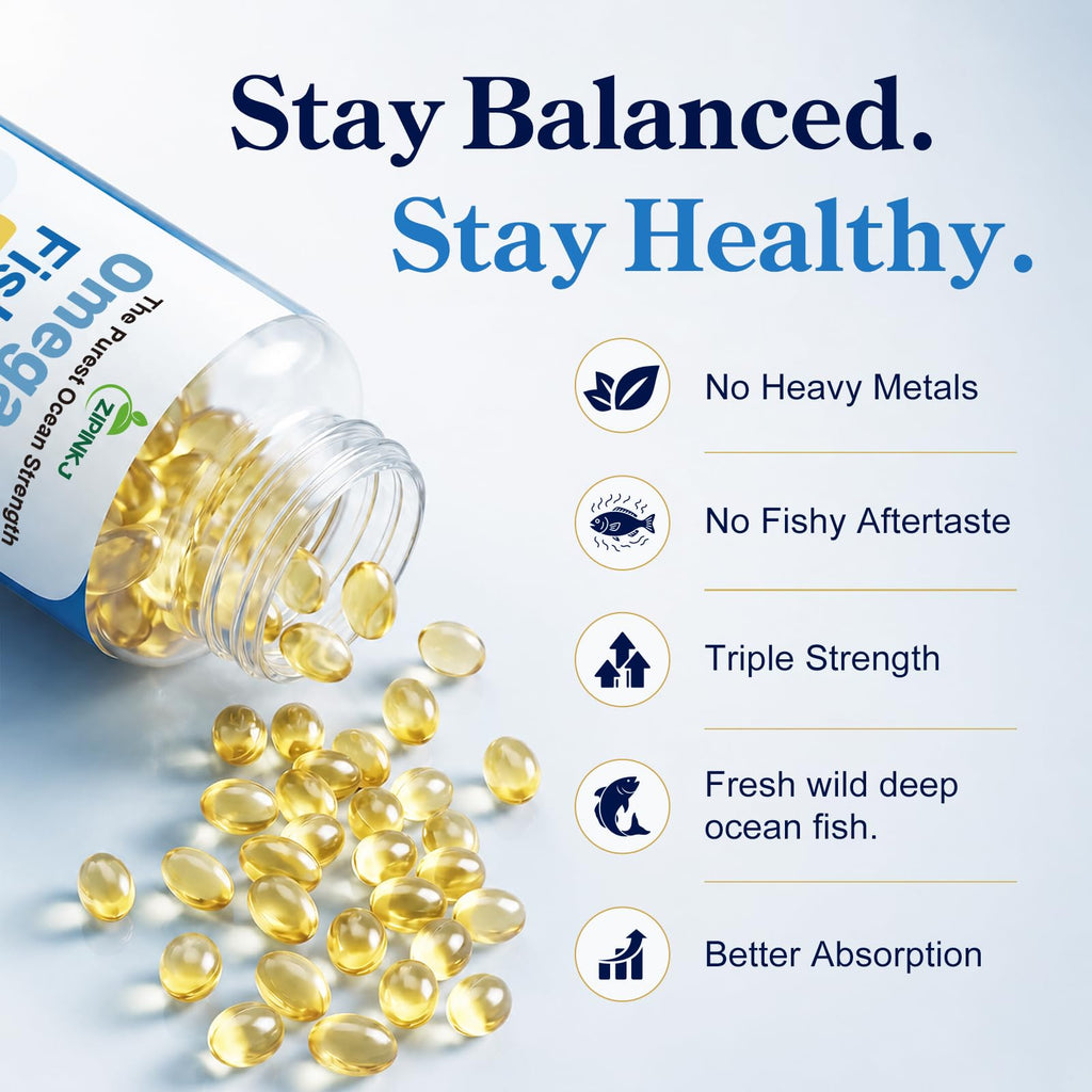 Omega-3 Fish Oil 4200mg Mini Softgels W7591