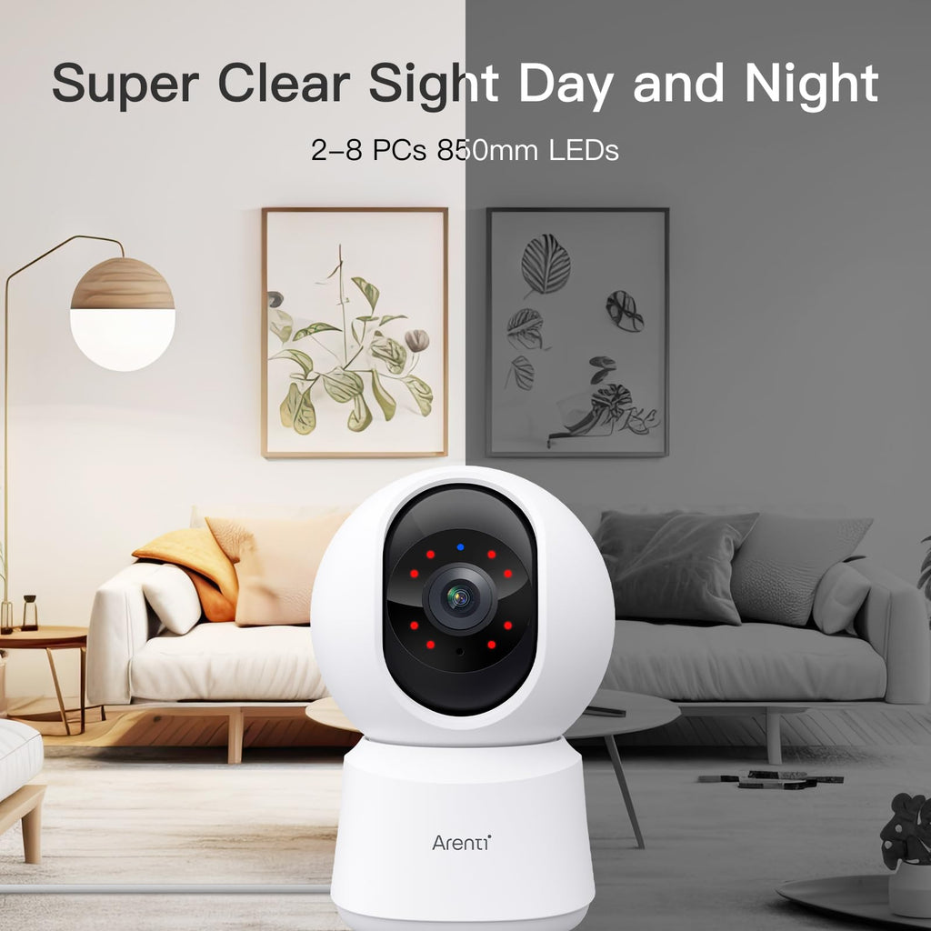 4MP 5G WiFi 6 Indoor Security Cameras M926