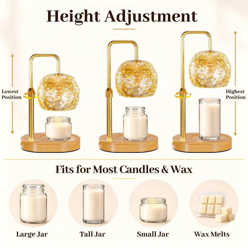 Candle Warmer Lamp with Timer Q89651