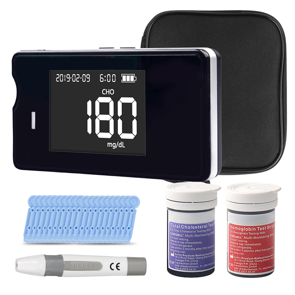 Hemoglobin Test Meter with 25 Test Strips Y253291