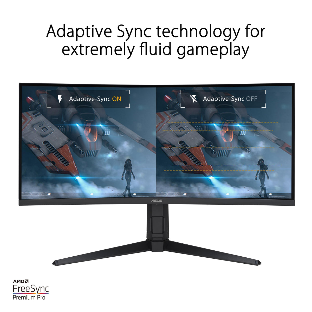 34” 1440P Curved Gaming Monitor A669