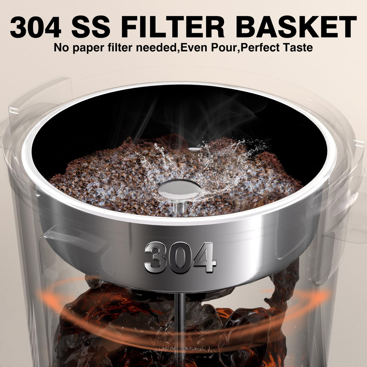 110-Cup Stainless Steel Commercial Coffee Urn I7559