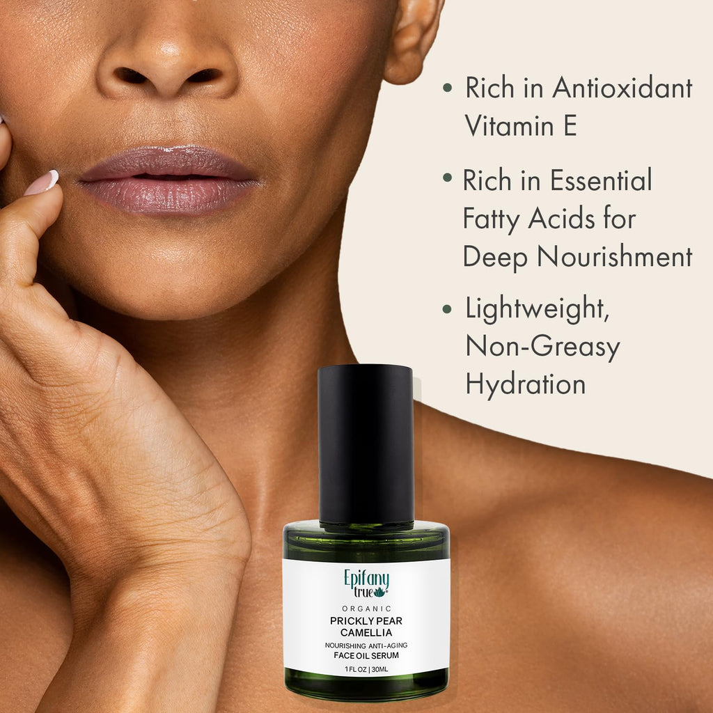 Organic Moroccan Prickly Pear Seed Oil & Camellia Face Oil 1oz I282506