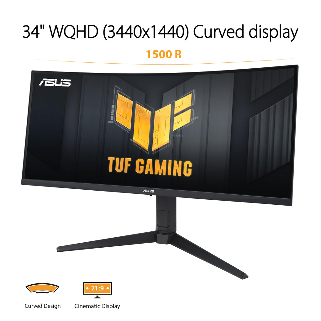 34” 1440P Curved Gaming Monitor A669