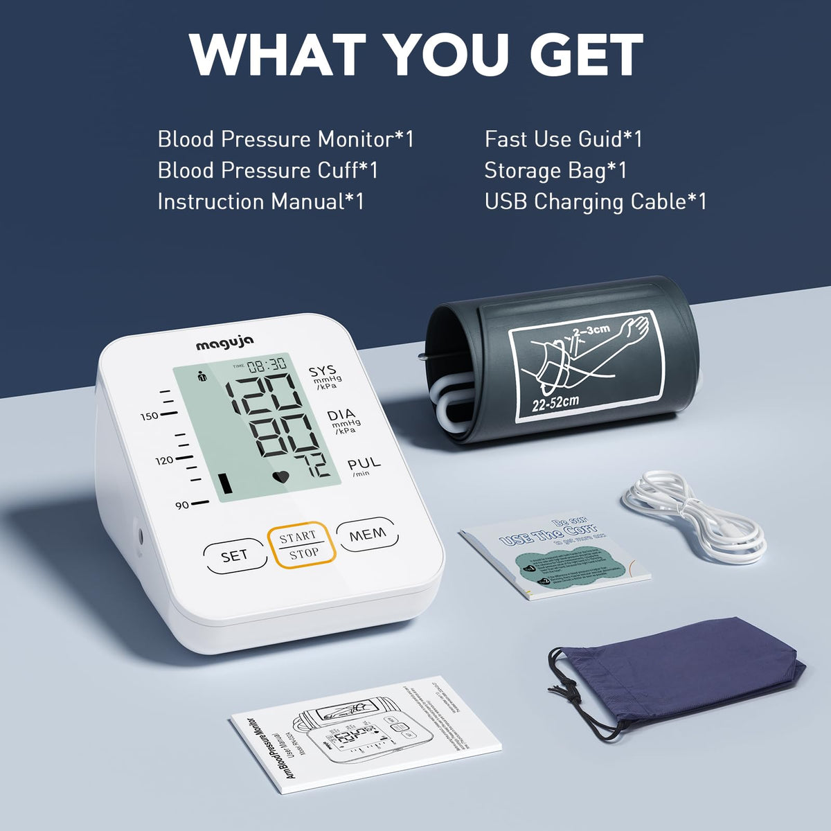 Blood Pressure Monitors with Large Cuff V25436