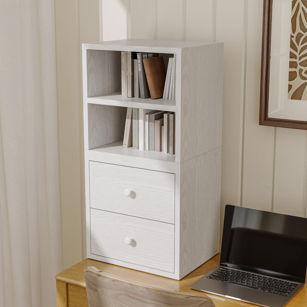 Pure White Cube Storage Organizer R3070