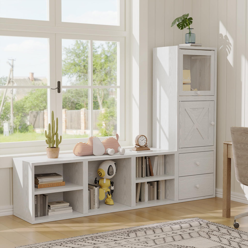 Pure White Cube Storage Organizer R3070
