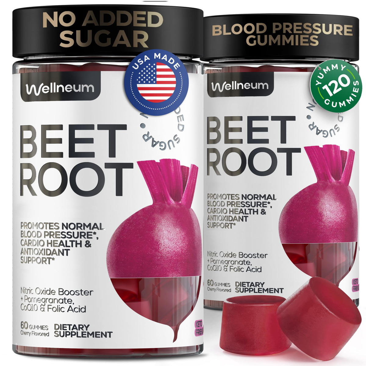 Sugar Free Beet Root Chews 120 Pcs (2 Pack) F1989
