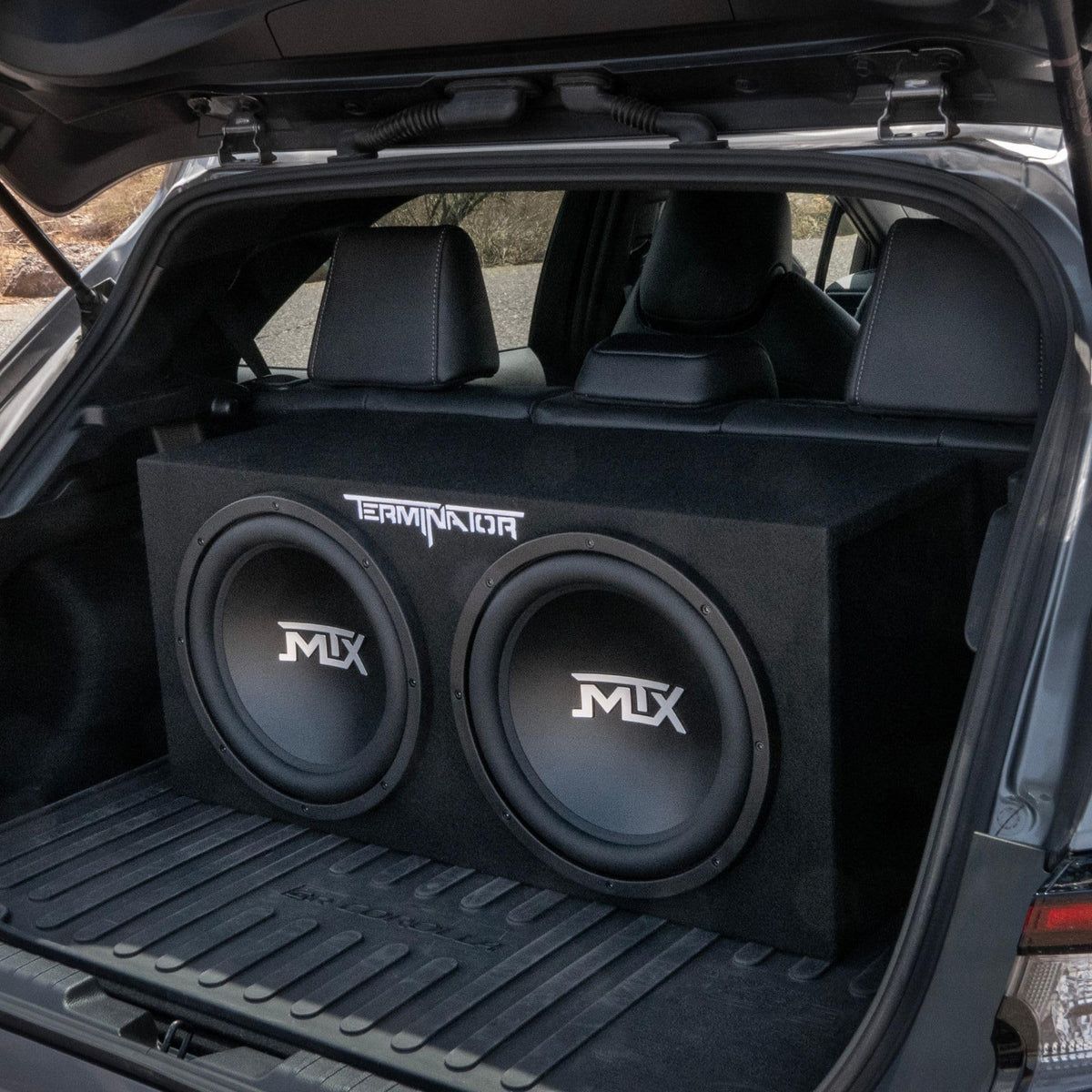 Dual 12" Subwoofers Loaded Enclosure L36510