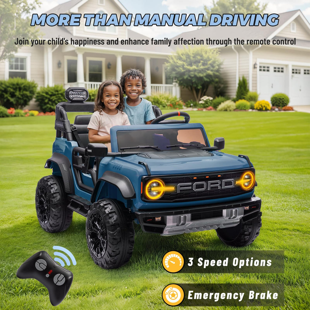 2 Seater 24V Electric Ride On Truck with Remote Control E92853