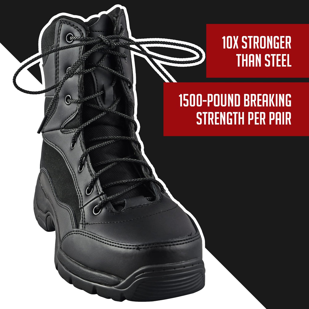 Waterproof Fire Resistant Bootlaces Q405728