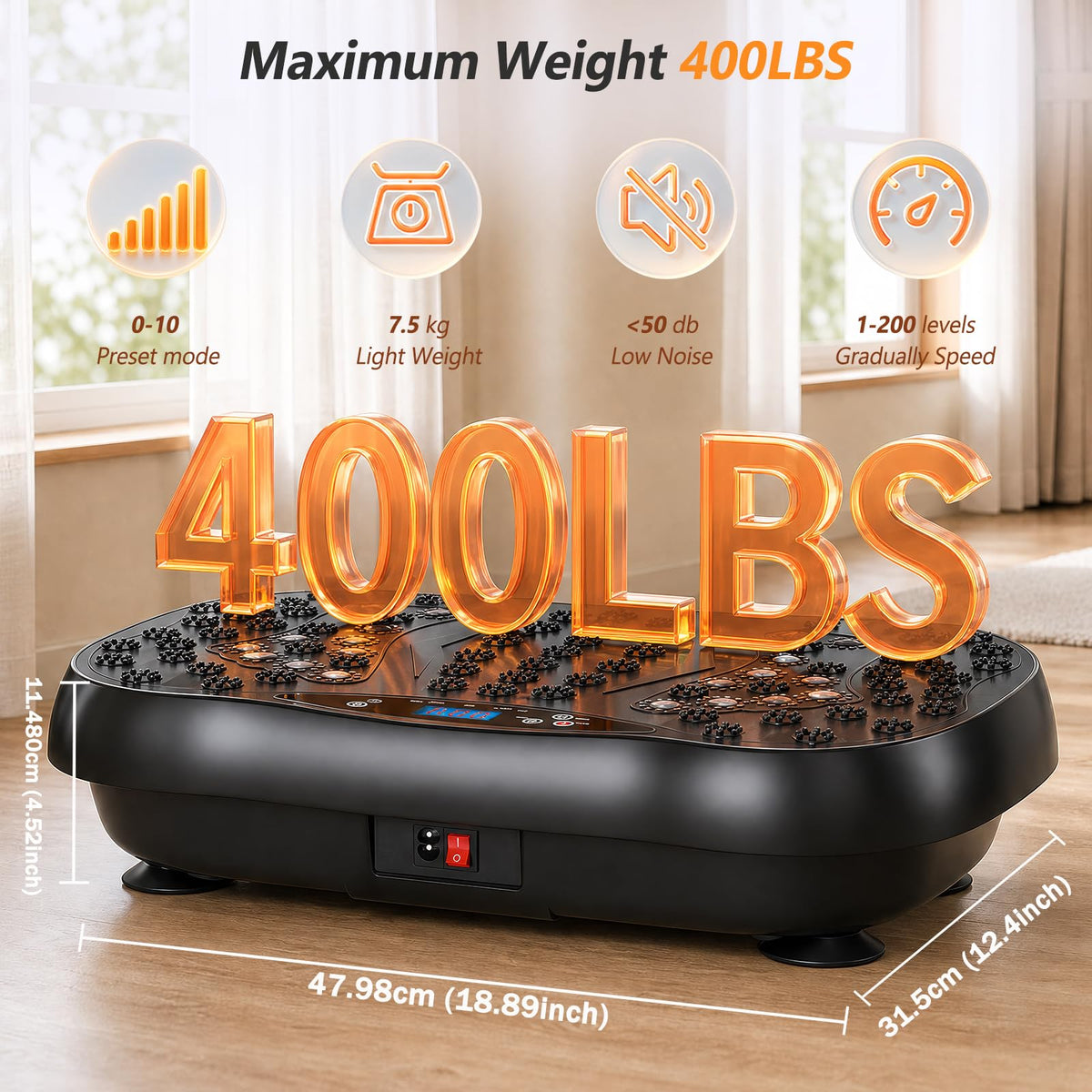 Vibration Plate Exercise Machine L700255