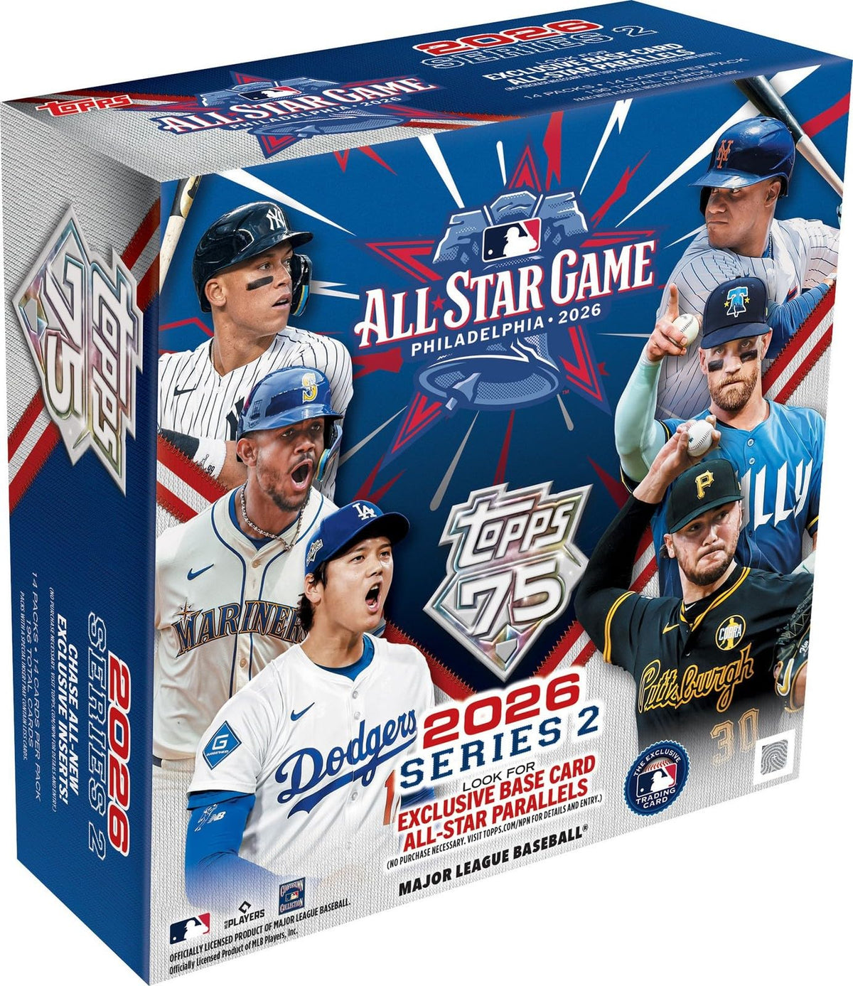 2026 Topps 75th Anniversary Series 2 MLB All-Star Game Mega Box Baseball Cards H764491