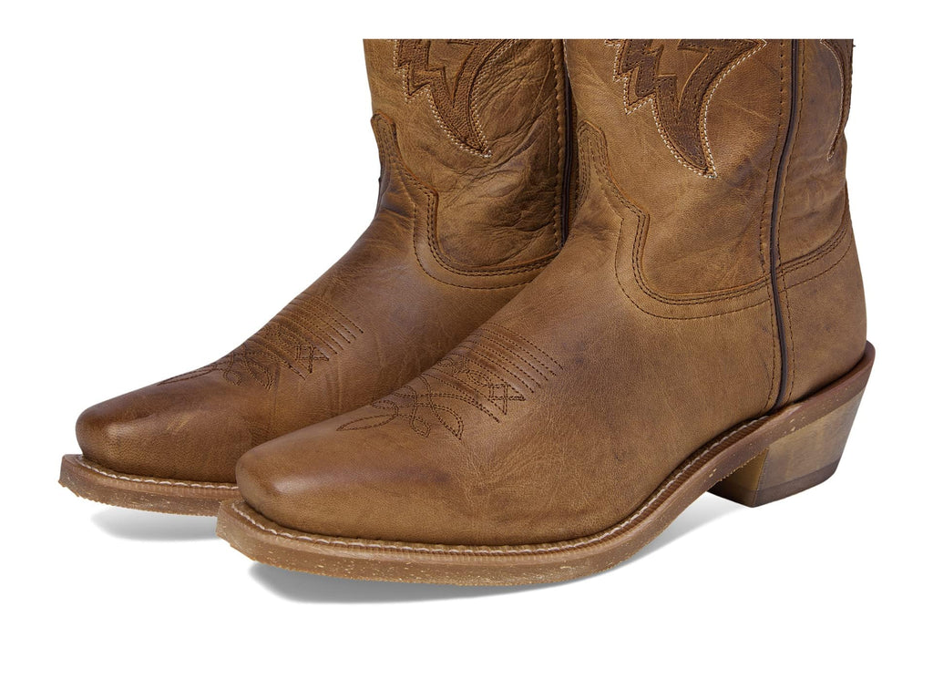 Brown Mid Calf Pull On Boots Q86045