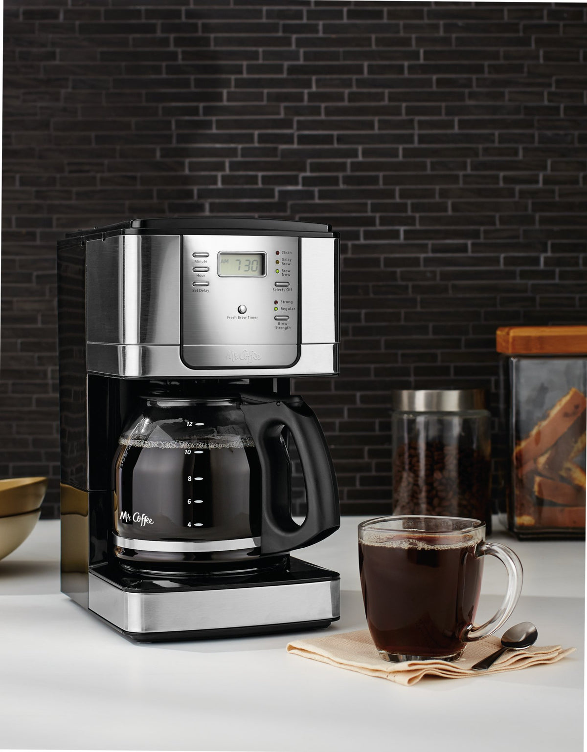 12-Cup Programmable Coffee Maker K155643