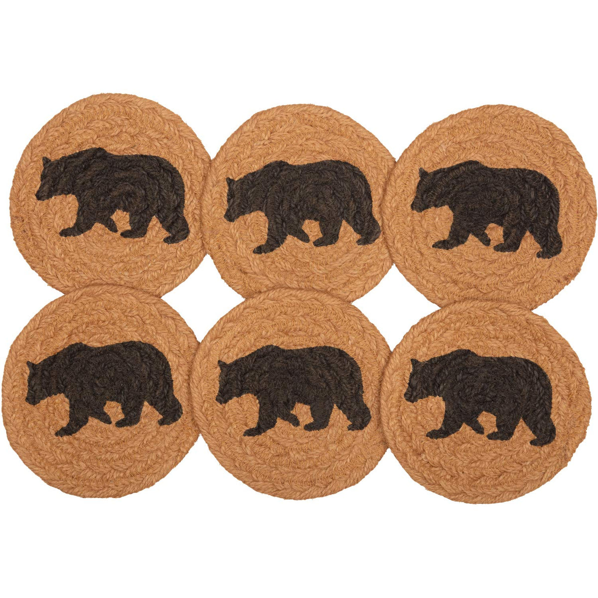 Jute Coaster Set of 6 P30127